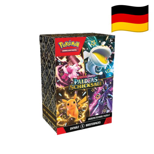 Pokémon KP4.5 Paldeas Schicksale Booster Bundle Deutsch