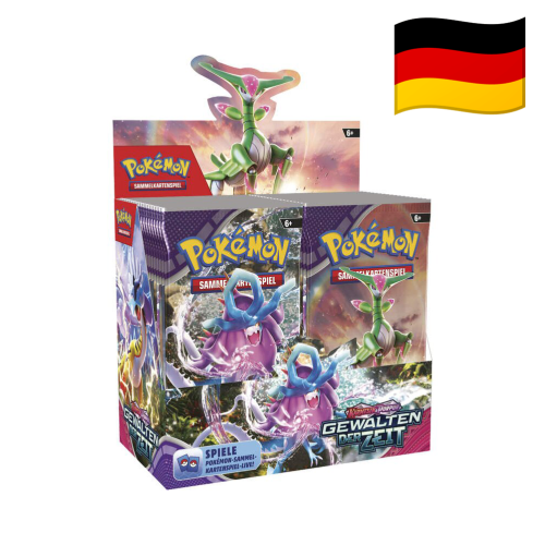 Pokémon KP05 Gewalten der Zeit Booster Display Deutsch