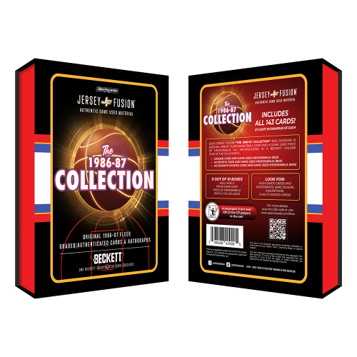 Jersey Fusion - Fleer 1986-87 NBA Collection Display EN