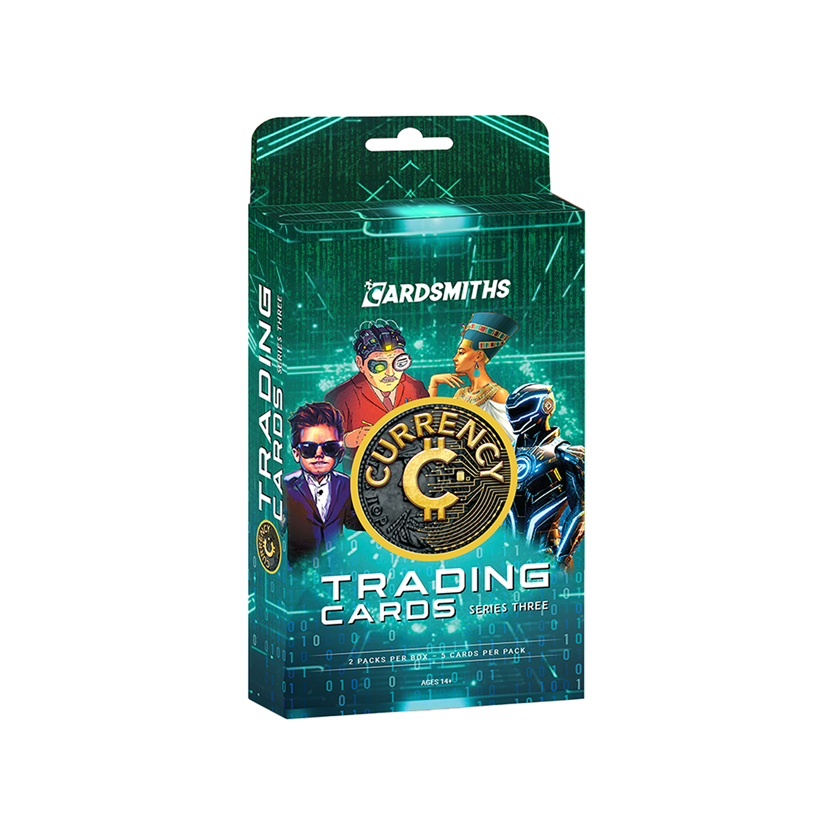 Cardsmiths Crypto Currency Series 3 Collector Box Dispaly im Großhand