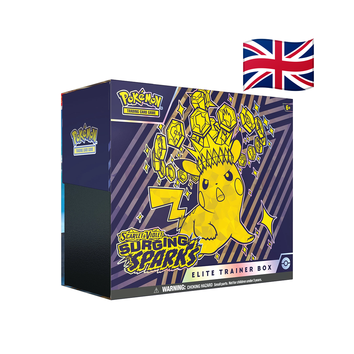 My-booster Pokémon Karten Box SV08-FR24-MB-153 | 10 Franz. Karten, Étincelles Déferlantes