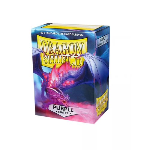 Dragon Shield Purple Standard Matte Sleeves - 100ct
