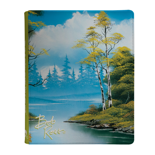 Ultra PRO Bob Ross Lakeside Path 9-Pocket Zippered PRO-Binder
