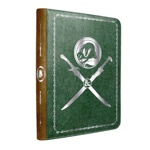 Ultra PRO Artifacts Across Eternities: Drizzt & the Forgotten Realms Premium Zippered Book & Character Folio for Dungeons & Dragons