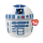 TY Squishy Beanie - Star Wars R2-D2 MED