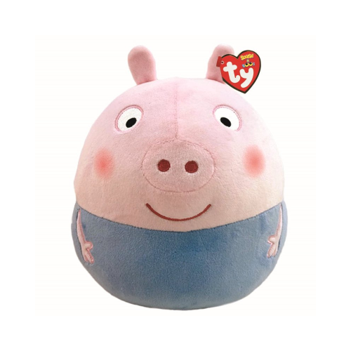 TY Squishy Beanie - Peppa Pig George Pig REG