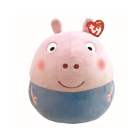 TY Squishy Beanie - Peppa Pig George Pig REG