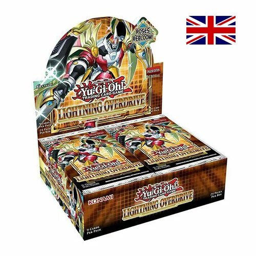 Yu-Gi-Oh! Lightning Overdrive 1st Edition 36 Booster Display Englisch Sealed NEU