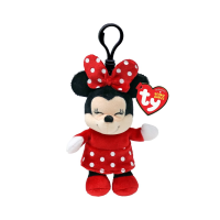 TY Beanie Babies - Disney Minnie Mouse Key Clip Soft