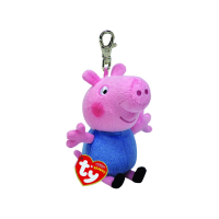 TY Beanie Babies - Peppa Pig George Pig Key Clip