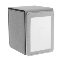 Ultra PRO PATCHCRAFT(TM) Alcove® Flip Deck Box® Gray