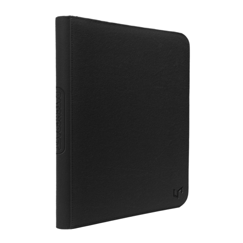 Ultra PRO PATCHCRAFT(TM) Zippered 9-Pocket PRO-Binder® Black