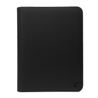 Ultra PRO PATCHCRAFT(TM) Zippered 9-Pocket PRO-Binder® Black