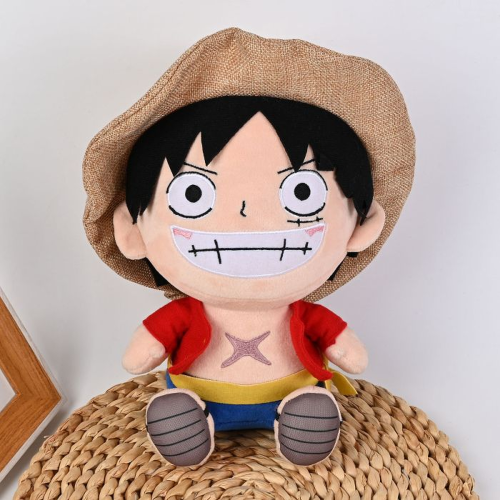 One Piece Ruffy New Wolrd Plüsch Figur 20cm