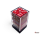Chessex Opaque Red/White 16mm D6 Dice Block (12 Würfel)