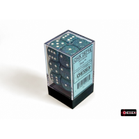 Chessex Speckled Sea 16mm D6 Dice Block (12 Würfel)