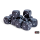 Chessex Speckled Ninja 16mm D6 Dice Block (12 Würfel)