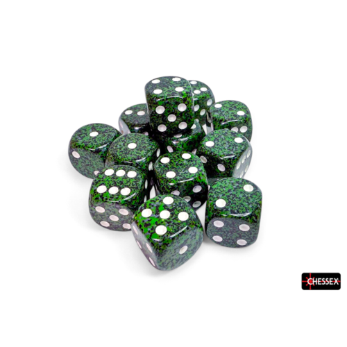 Chessex Speckled Recon 16mm D6 Dice Block (12 Würfel)