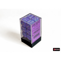 Chessex Speckled Silver Tetra 16mm D6 Dice Block (12...