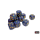 Chessex Speckled Twilight 16mm D6 Dice Block (12 Würfel)