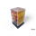 Chessex Gemini Translucent Red-Yellow/Gold 16mm D6 Dice Block (12 Würfel)