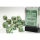 Chessex Marble Green/Dark Green 16mm D6 Dice Block (12 Würfel)