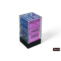 Chessex Nebula Aura/White Luminary 16mm D6 Dice Block (12...