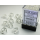 Chessex Translucent Clear/White 12mm D6 Dice Block (36 Würfel)