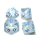 Chessex Borealis Icicle/Light Blue Luminary Set of Ten D10s