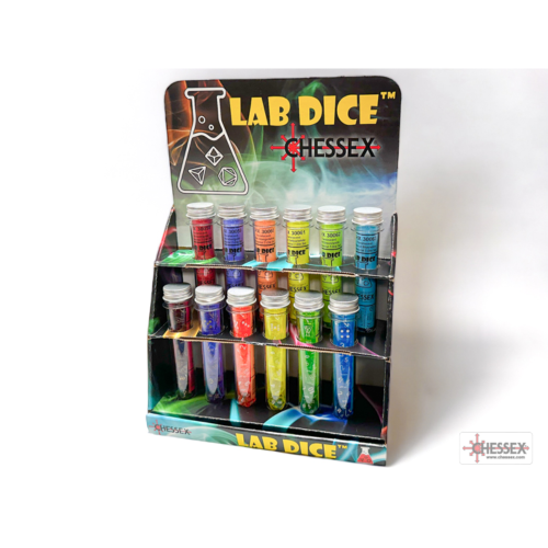 Chessex Lab Dice 9 Polyhedral Dice Set Sampler