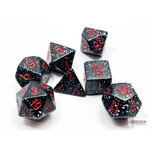 Chessex Speckled Space Polyhedral 7-Dice Set