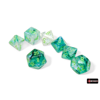 Chessex Borealis Kelp/Light Green Luminary Polyhedral...