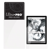 Ultra PRO PRO-Gloss 50ct Standard Deck Protector® Sleeves: White