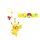 FUNISM Pokémon Keychain - Pikachu 5cm
