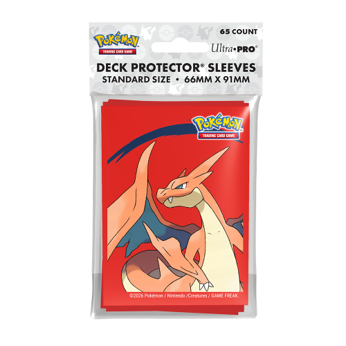 Ultra PRO Mega Charizard Y 65ct Deck Protector Sleeves for Pokémon TCG