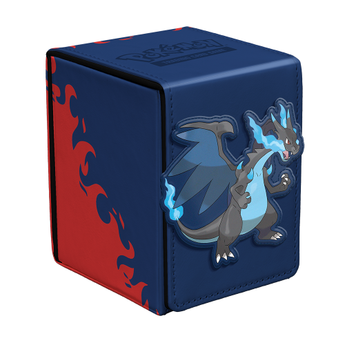 Ultra PRO Mega Charizard X Alcove Flip Deck Box for Pokémon TCG