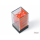 Chessex Translucent Orange/White Polyhedral 7-Dice Set