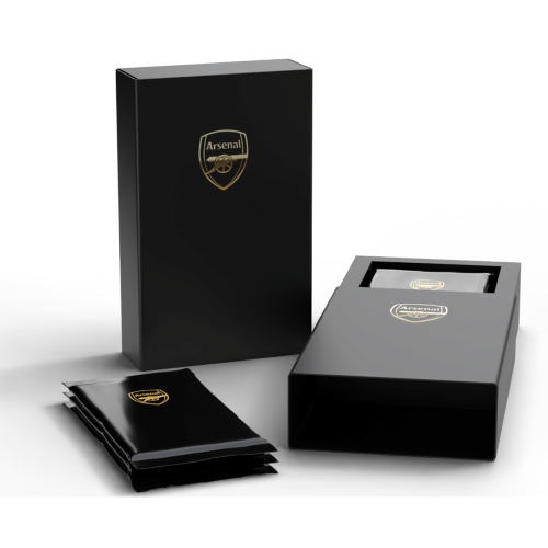 Futera Platinum Arsenal FC Hobby Box 2025