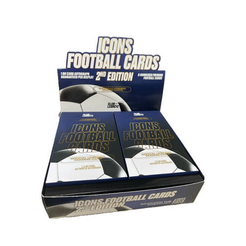 Club Legacyz Icons 2nd Edition Football Cards - Display