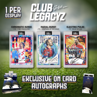 Club Legacyz Icons 2nd Edition Football Cards - Display