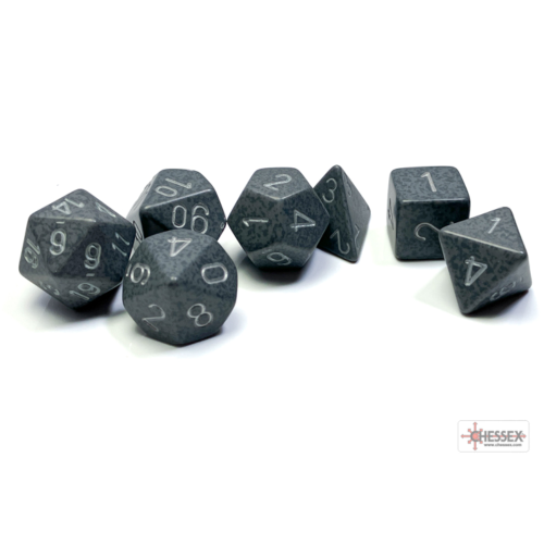 Chessex Speckled Hi-Tech Polyhedral 7-Dice Set