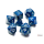 Chessex Speckled Stealth Polyhedral 7-Dice Set