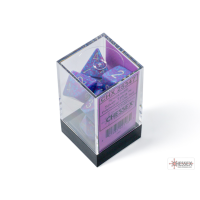 Chessex Speckled Silver Tetra Polyhedral 7-Dice Set