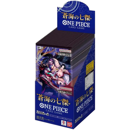 One Piece Card Game OP14 The Seven Warlords of the Sea Booster Display Japanisch