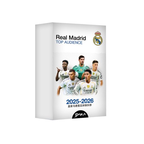 DAKA Real Madrid Top Audience Box 2025-26 Series 2