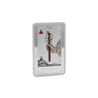 AGORO - Minor Arcana - Aces - Ace of Wands 1 oz Silber