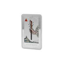 AGORO - Minor Arcana - Aces - Ace of Wands 1 oz Silber