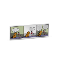 AGORO - Nickelodeon - Garfield Comic Set - Garfield & Arlene 1oz Silber