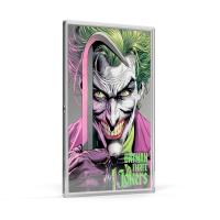 AGORO - DC - Batman Three Jokers - The Clown Foil with Chase 1 oz Silber