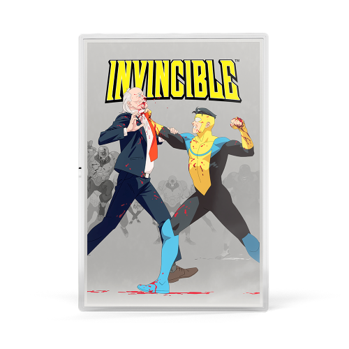 AGORO - Skybound - Season Poster - Invincible Season 3 Poster Foil 1 oz Silber